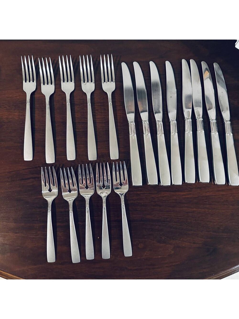 Vintage Oneida Accent Oneidacraft Deluxe Glen Cove Shasta Chateau Flatware 18pc